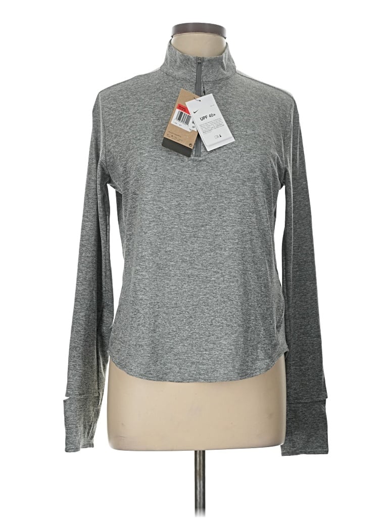 Nike Track Jacket In Gray
