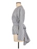 Shein 100% Polyester Gray Long Sleeve Blouse Size M - photo 5