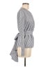 Shein 100% Polyester Gray Long Sleeve Blouse Size M - photo 4