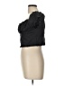 Mable 100% Cotton Black Short Sleeve Top Size L - photo 5