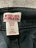 Mossimo Supply Co. Solid Black Denim Shorts Size 13 - photo 3