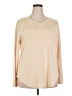 Unbranded Tan 3/4 Sleeve Top Size 2X - photo 1