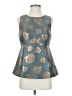 Ann Taylor Teal Tank Top Size 2 - photo 1