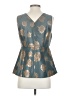 Ann Taylor Teal Tank Top Size 2 - photo 2