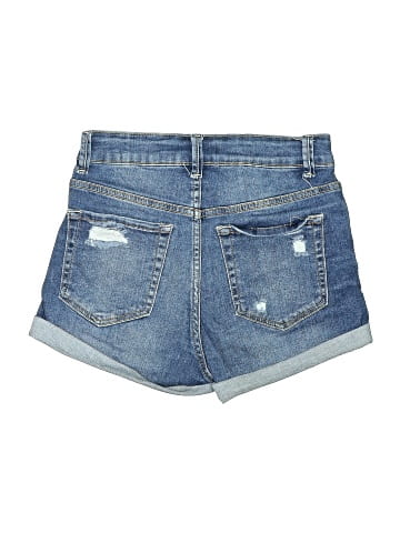 Wax Jean Denim Shorts (view 2)