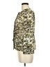 Spiegel 100% Polyester Camo Green Long Sleeve Blouse Size 8 - photo 5