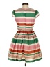 Five Plus Stripes Green Casual Dress Size S - photo 2