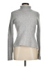 B. Moss Silver Turtleneck Sweater Size M - photo 1