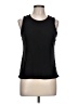 Halogen Black Sleeveless T-Shirt Size L - photo 1