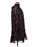CeCe 100% Polyester Floral Black Casual Dress Size M - photo 4