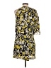 Robert Rodriguez 100% Polyester Print Yellow Cocktail Dress Size 4 - photo 2