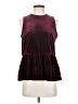 Mud Pie Burgundy Sleeveless Top Size S - photo 1