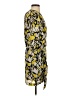 Robert Rodriguez 100% Polyester Print Yellow Cocktail Dress Size 4 - photo 4