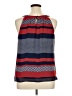 AGB 100% Polyester Print Red Blue Tank Top Size XL - photo 2