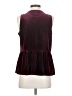 Mud Pie Burgundy Sleeveless Top Size S - photo 2
