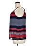 AGB 100% Polyester Print Red Blue Tank Top Size XL - photo 5