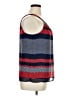 AGB 100% Polyester Print Red Blue Tank Top Size XL - photo 4