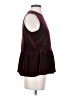 Mud Pie Burgundy Sleeveless Top Size S - photo 4