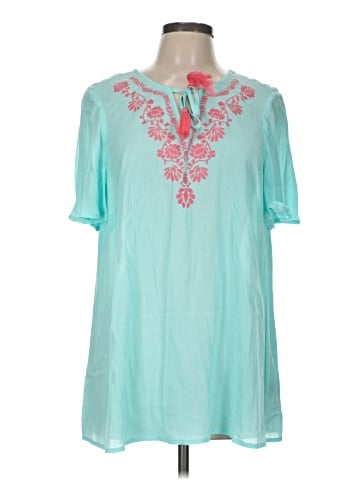 Torrid Short Sleeve Blouse (view 1)