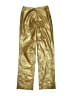 Banana Republic 100% Leather Metallic Gold Leather Pants Size 0 - photo 2