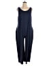 Ekouaer Solid Blue Jumpsuit Size XL - photo 1