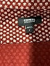 Express Polka Dots Burgundy Long Sleeve Button-Down Shirt Size S - photo 7