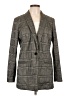 Apt. 9 Plaid Gray Blazer Size L - photo 1