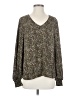 CAbi Green Long Sleeve Blouse Size S - photo 1