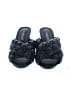 Shoedazzle Black Sandals Size 7 1/2 - photo 2