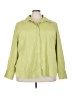 Lane Bryant Green Long Sleeve Blouse Size 26 - 28 Plus - photo 1