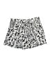 Philosophy Republic Clothing 100% Polyester Print Silver Shorts Size 4 - photo 2