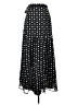 Hutch 100% Polyester Polka Dots Black Casual Skirt Size S - photo 2