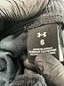 Under Armour 100% Polyester Black Track Pants Size 6 - photo 3