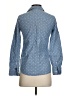 J.Crew 100% Cotton Polka Dots Blue Long Sleeve Button-Down Shirt Size 00 - photo 2