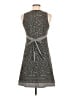 Athleta Paisley Gray Casual Dress Size M - photo 2