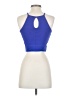 Bebe Blue Tank Top Size S - photo 2