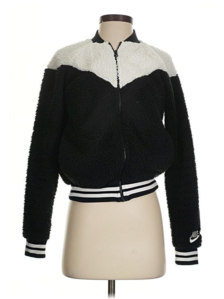 Pre-owned Nike Cardigan Sweater In Black