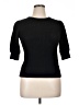 Terra & Sky Black 3/4 Sleeve Top Size 0X - photo 1