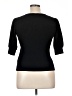 Terra & Sky Black 3/4 Sleeve Top Size 0X - photo 2