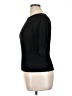Terra & Sky Black 3/4 Sleeve Top Size 0X - photo 5