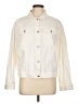 Listicle 100% Cotton Ivory Jacket Size L - photo 1