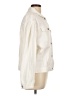 Listicle 100% Cotton Ivory Jacket Size L - photo 4