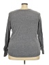 Lane Bryant Gray Long Sleeve Top Size 22 - 24 Plus - photo 2