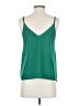 ASOS 100% Polyester Green Sleeveless Blouse Size 4 - photo 2