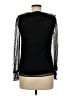J.Crew 100% Polyamide Black Long Sleeve Blouse Size M (estimated) - photo 2