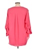 Torrid Pink 3/4 Sleeve Blouse Size Lg Plus (0) - photo 2
