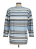 Alfred Dunner Stripes Blue Pullover Sweater Size M - photo 2