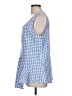 Cut Loose Blue Sleeveless Blouse Size L - photo 5