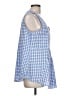 Cut Loose Blue Sleeveless Blouse Size L - photo 4