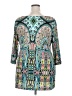 Jams World Paisley Teal Long Sleeve Top Size 2X (estimated) - photo 2